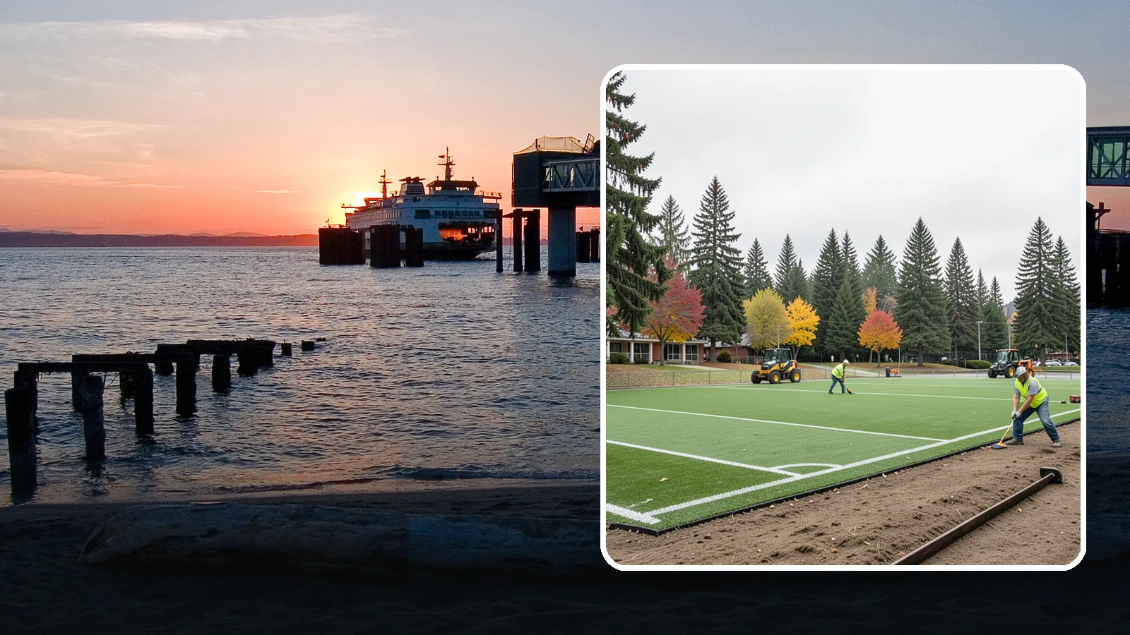 Sports Field Renovation in Edmonds, Snohomish County, WA - Full-scope renovation that restores worn municipal ballfields and multi-sport turf to safe, playable condition.