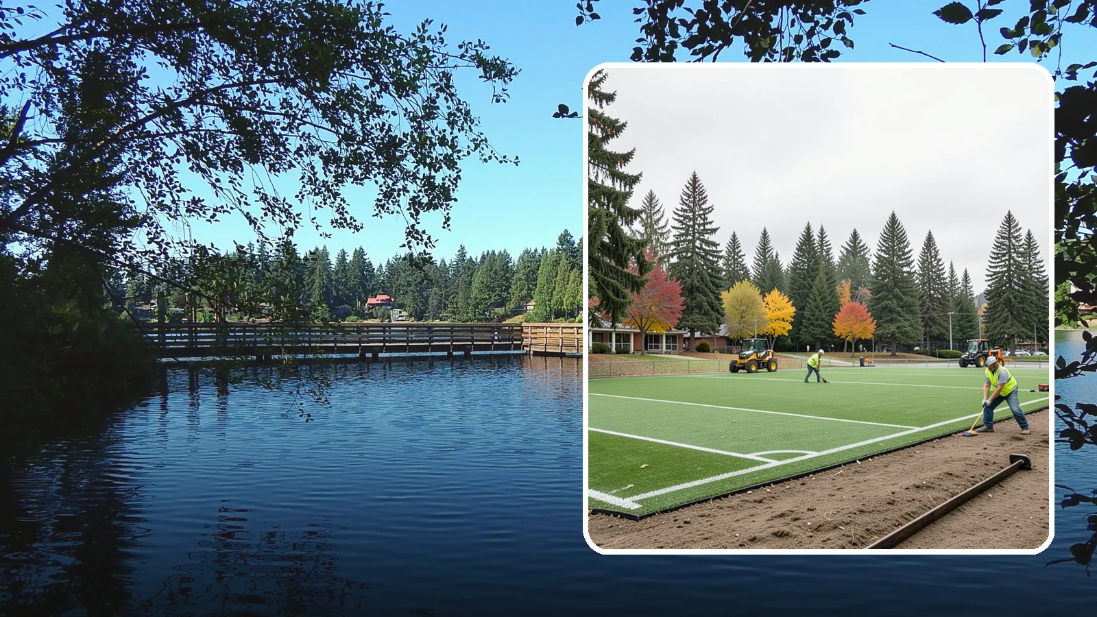 Sports Field Renovation in Federal Way, King County, WA - Full-scope renovation that restores worn municipal ballfields and multi-sport turf to safe, playable condition.