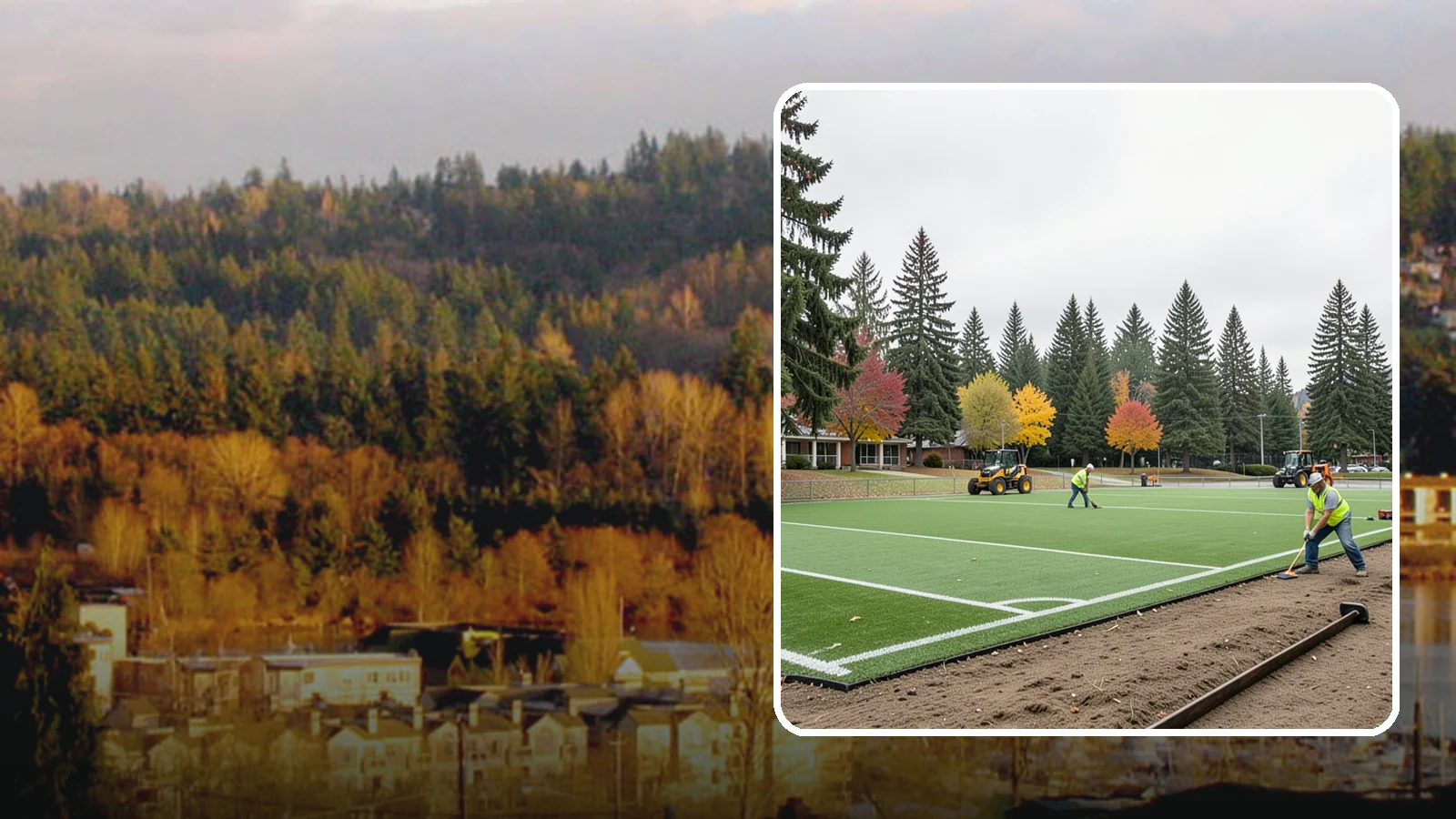 Sports Field Renovation in Kenmore, King County, WA - Full-scope renovation that restores worn municipal ballfields and multi-sport turf to safe, playable condition.