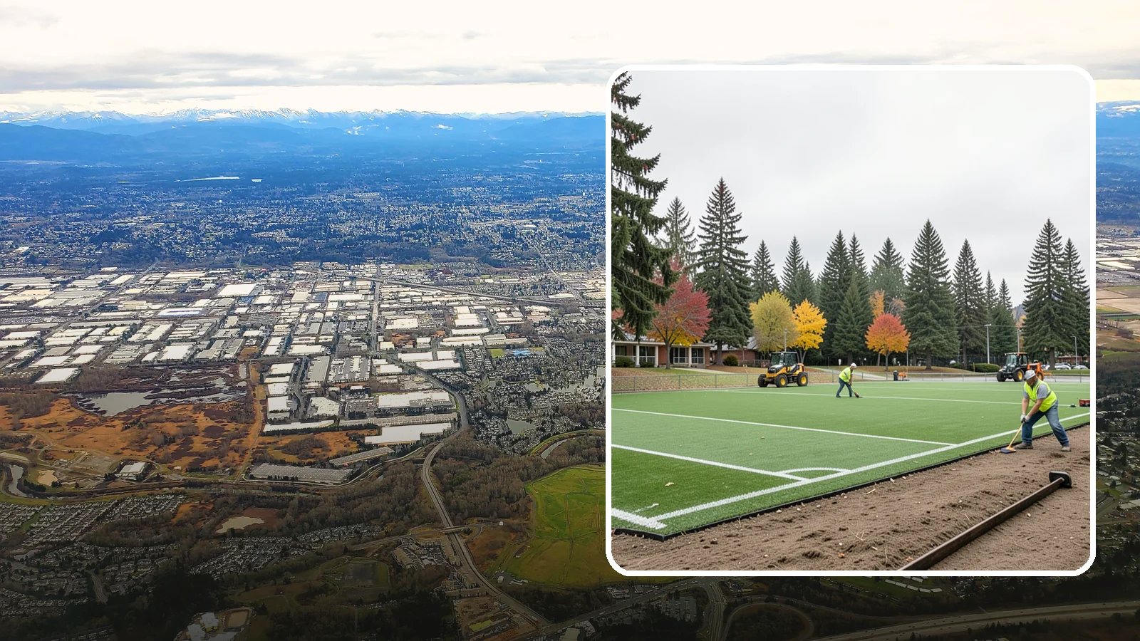 Sports Field Renovation in Kent, King County, WA - Full-scope renovation that restores worn municipal ballfields and multi-sport turf to safe, playable condition.