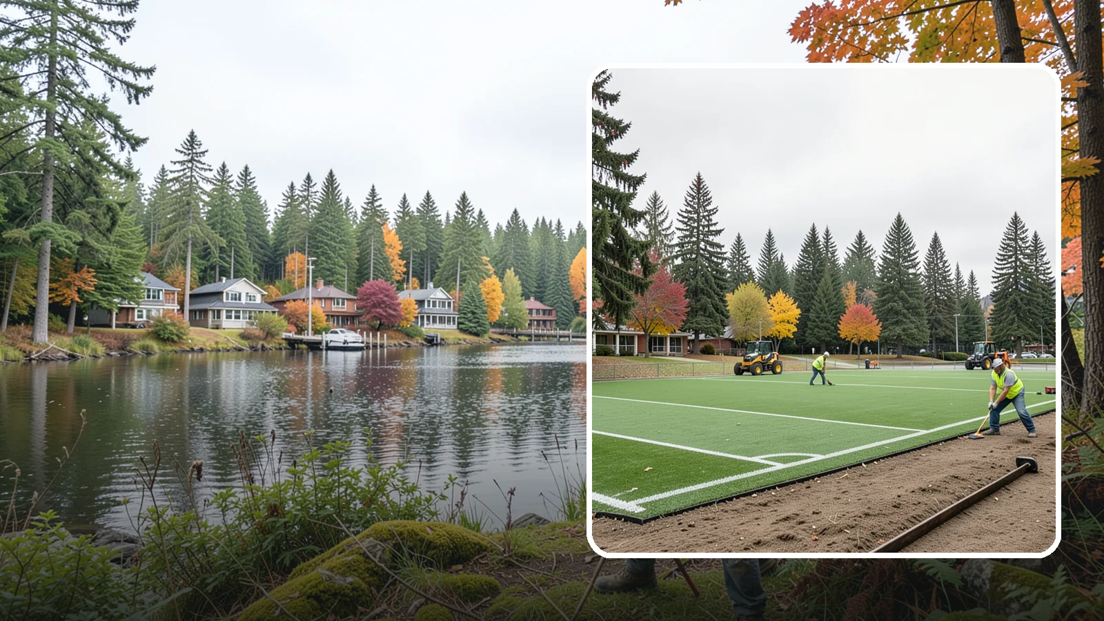 Sports Field Renovation in La Conner, Skagit County, WA - Full-scope renovation that restores worn municipal ballfields and multi-sport turf to safe, playable condition.