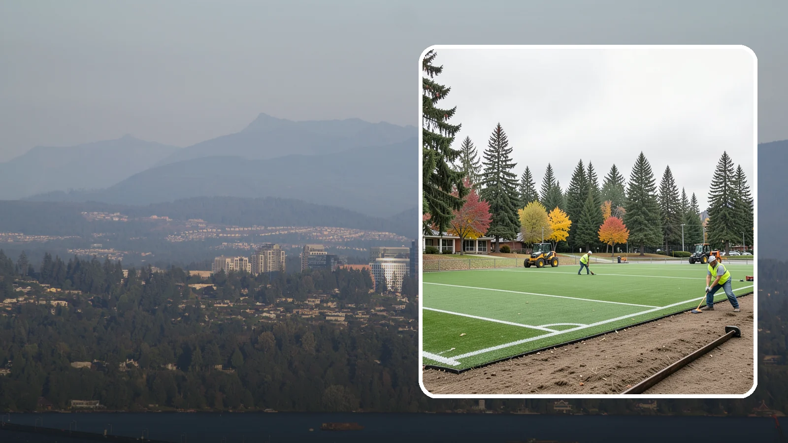 Sports Field Renovation in Medina, King County, WA - Full-scope renovation that restores worn municipal ballfields and multi-sport turf to safe, playable condition.