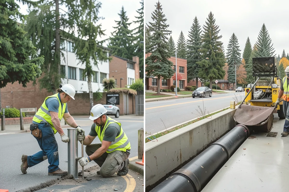Sports Field Renovation in Mukilteo, Snohomish County, WA - Assess turf density, grade, and soil compaction with the parks department