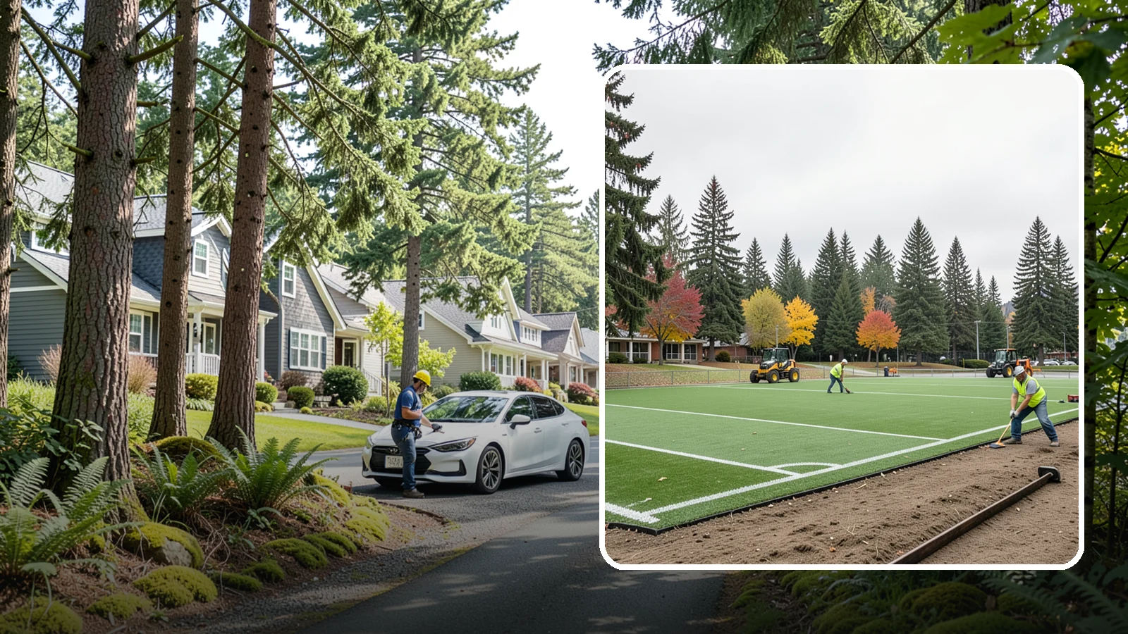 Sports Field Renovation in Normandy Park, King County, WA - Full-scope renovation that restores worn municipal ballfields and multi-sport turf to safe, playable condition.