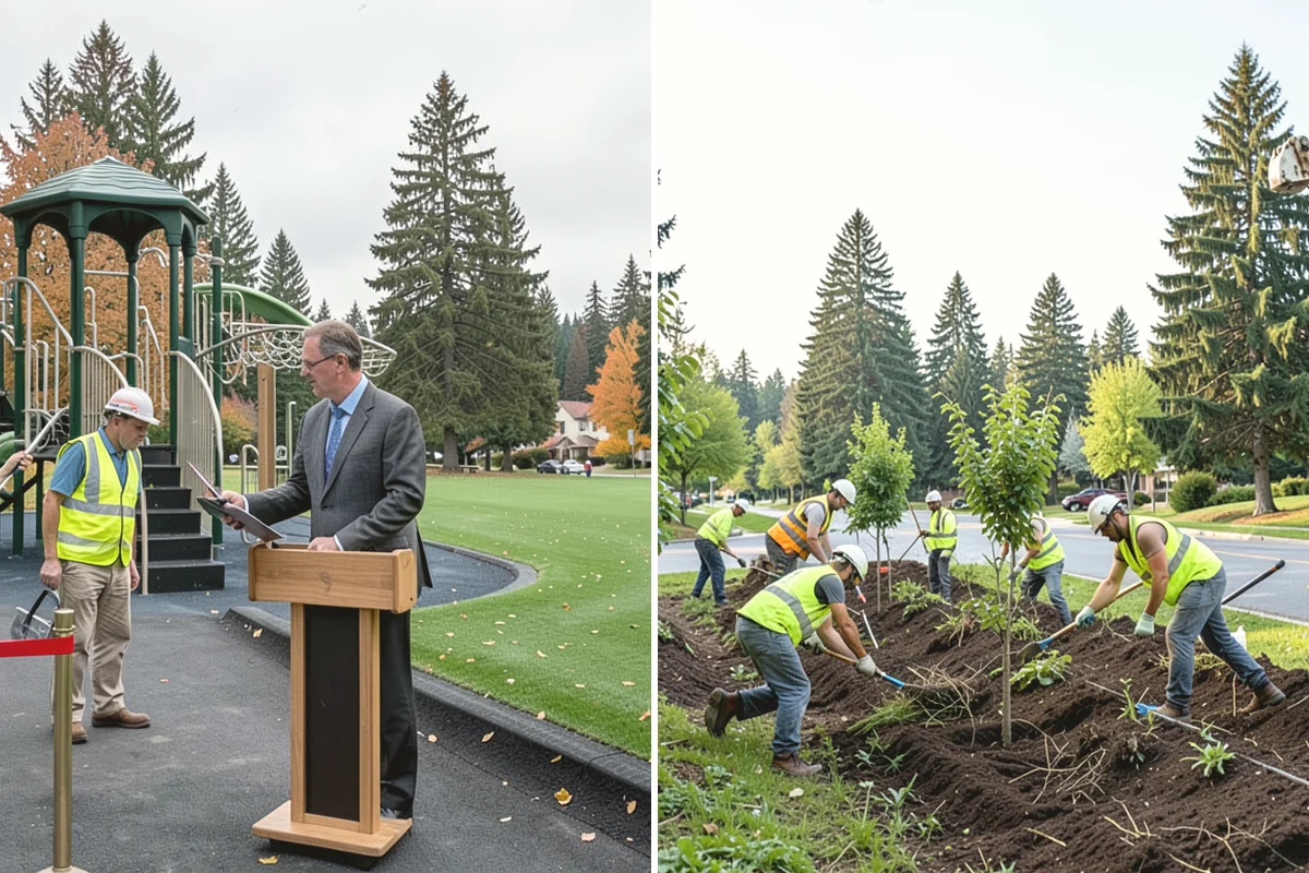 Sports Field Renovation in North Bend, King County, WA - Assess turf density, grade, and soil compaction with the parks department
