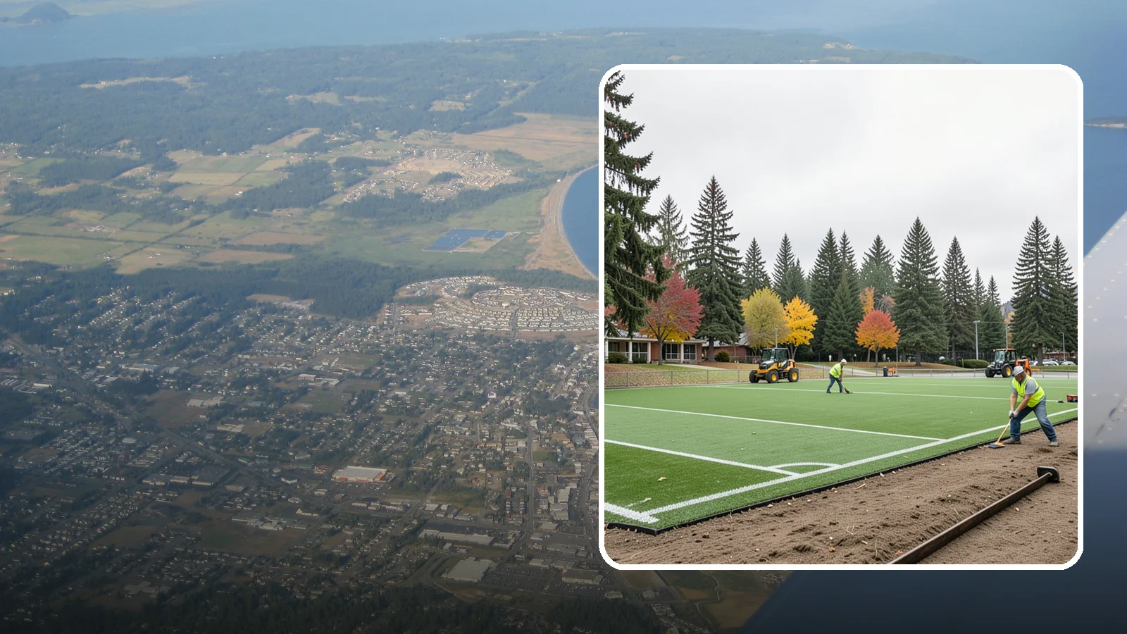 Sports Field Renovation in Oak Harbor, Island County, WA - Full-scope renovation that restores worn municipal ballfields and multi-sport turf to safe, playable condition.
