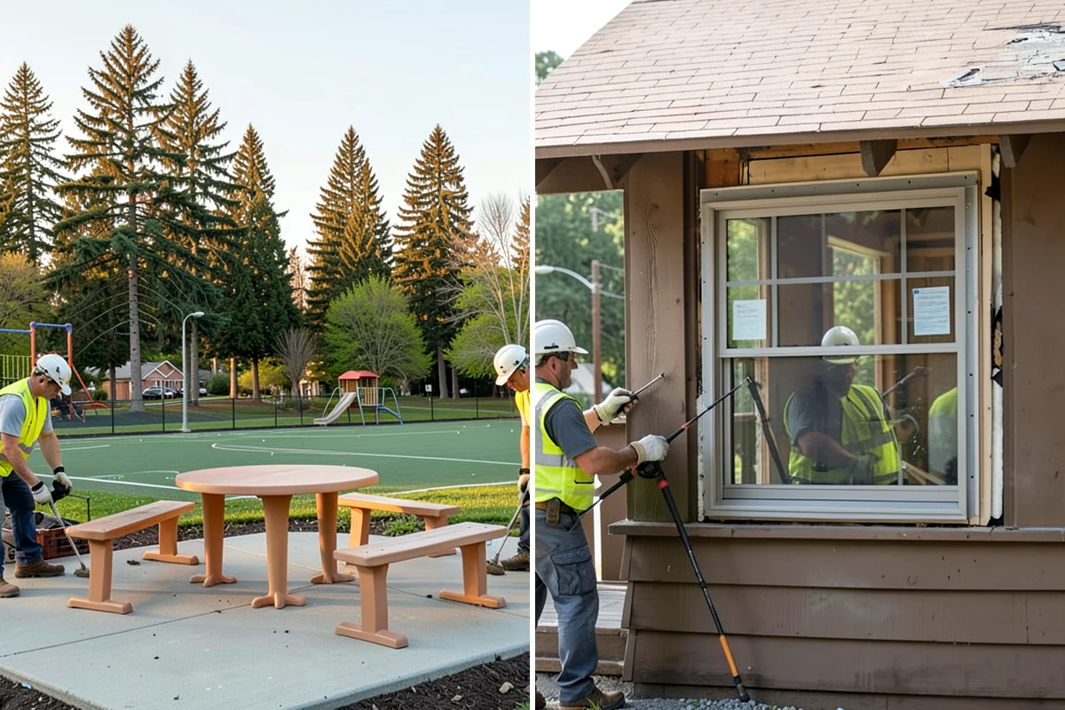 Sports Field Renovation in Pacific, King County, WA - Assess turf density, grade, and soil compaction with the parks department