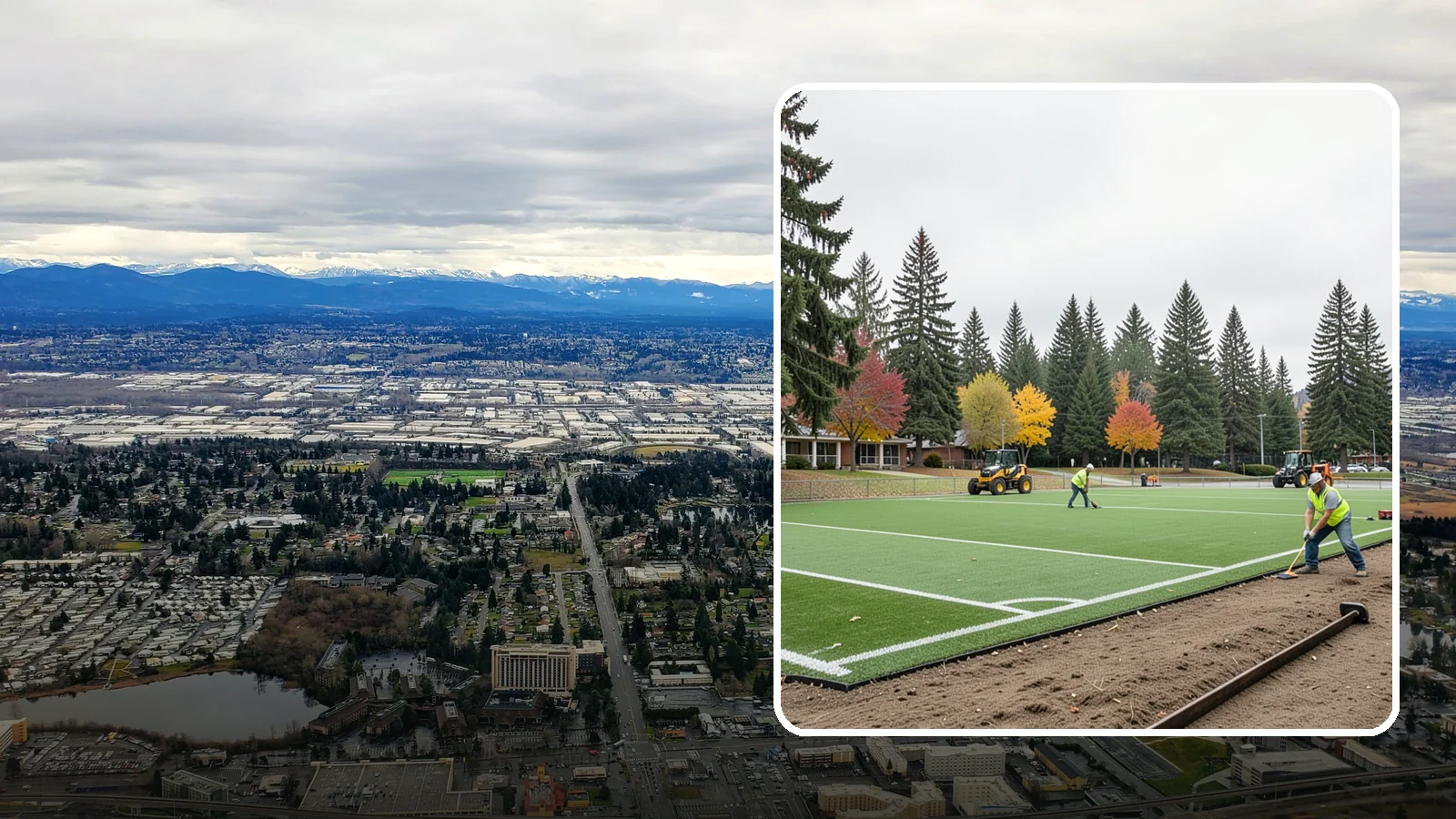 Sports Field Renovation in SeaTac, King County, WA - Full-scope renovation that restores worn municipal ballfields and multi-sport turf to safe, playable condition.