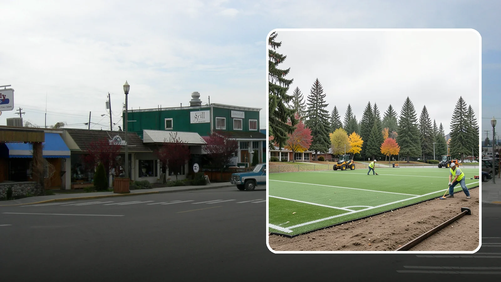 Sports Field Renovation in Stanwood, Snohomish County, WA - Full-scope renovation that restores worn municipal ballfields and multi-sport turf to safe, playable condition.