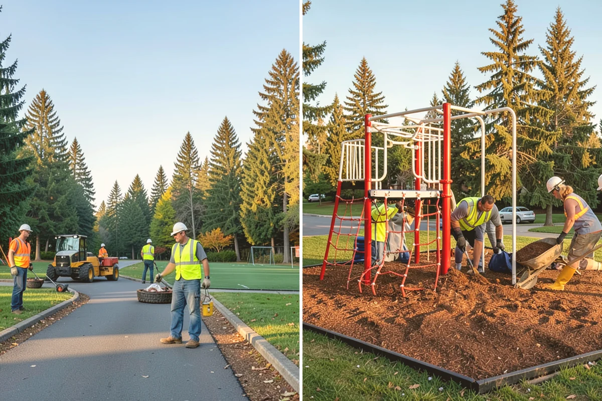 Sports Field Renovation in Stanwood, Snohomish County, WA - Assess turf density, grade, and soil compaction with the parks department