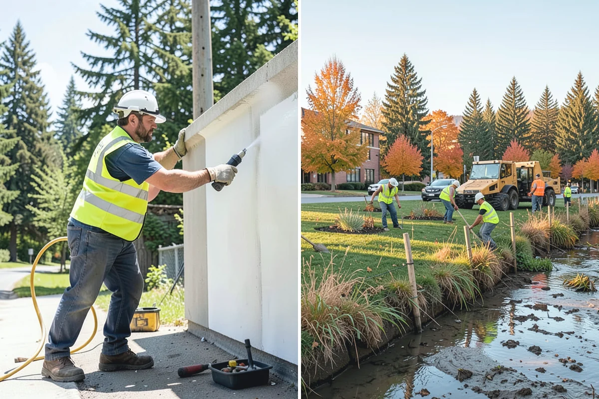 Sports Field Renovation in Sumner, Pierce County, WA - Assess turf density, grade, and soil compaction with the parks department