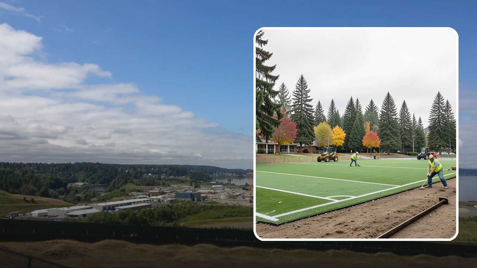 Sports Field Renovation in University Place, Pierce County, WA - Full-scope renovation that restores worn municipal ballfields and multi-sport turf to safe, playable condition.