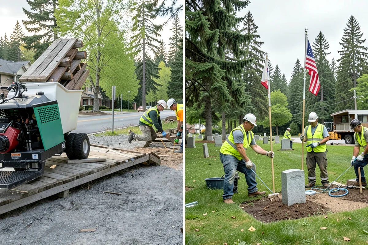 Stair Repairs in DuPont, Pierce County, WA - Assess tread, riser, and base conditions for hazards