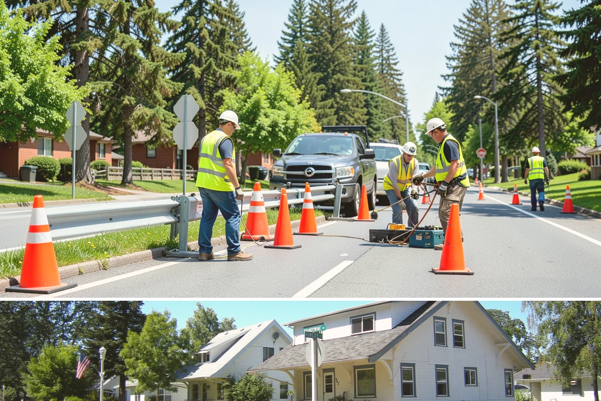 Stair Repairs in DuPont, Pierce County, WA - Concrete and mortar stair repairs favor the drier season for proper curing, while timber repairs can proceed in most conditions.