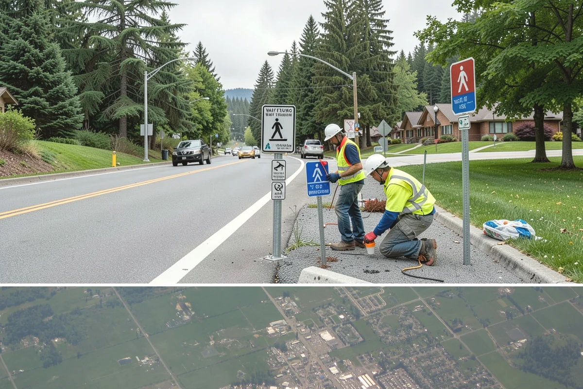 Stair Repairs in Enumclaw, King County, WA - Concrete and mortar stair repairs favor the drier season for proper curing, while timber repairs can proceed in most conditions.