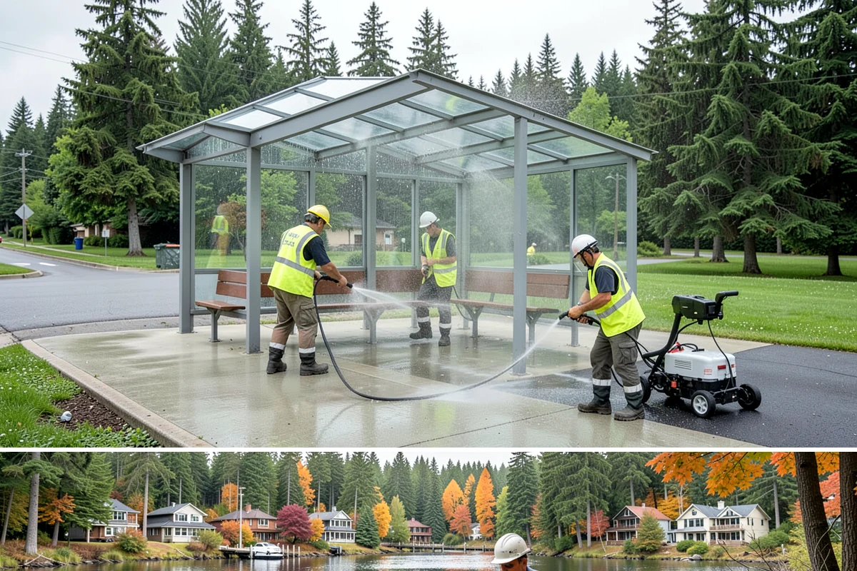 Stair Repairs in La Conner, Skagit County, WA - Concrete and mortar stair repairs favor the drier season for proper curing, while timber repairs can proceed in most conditions.