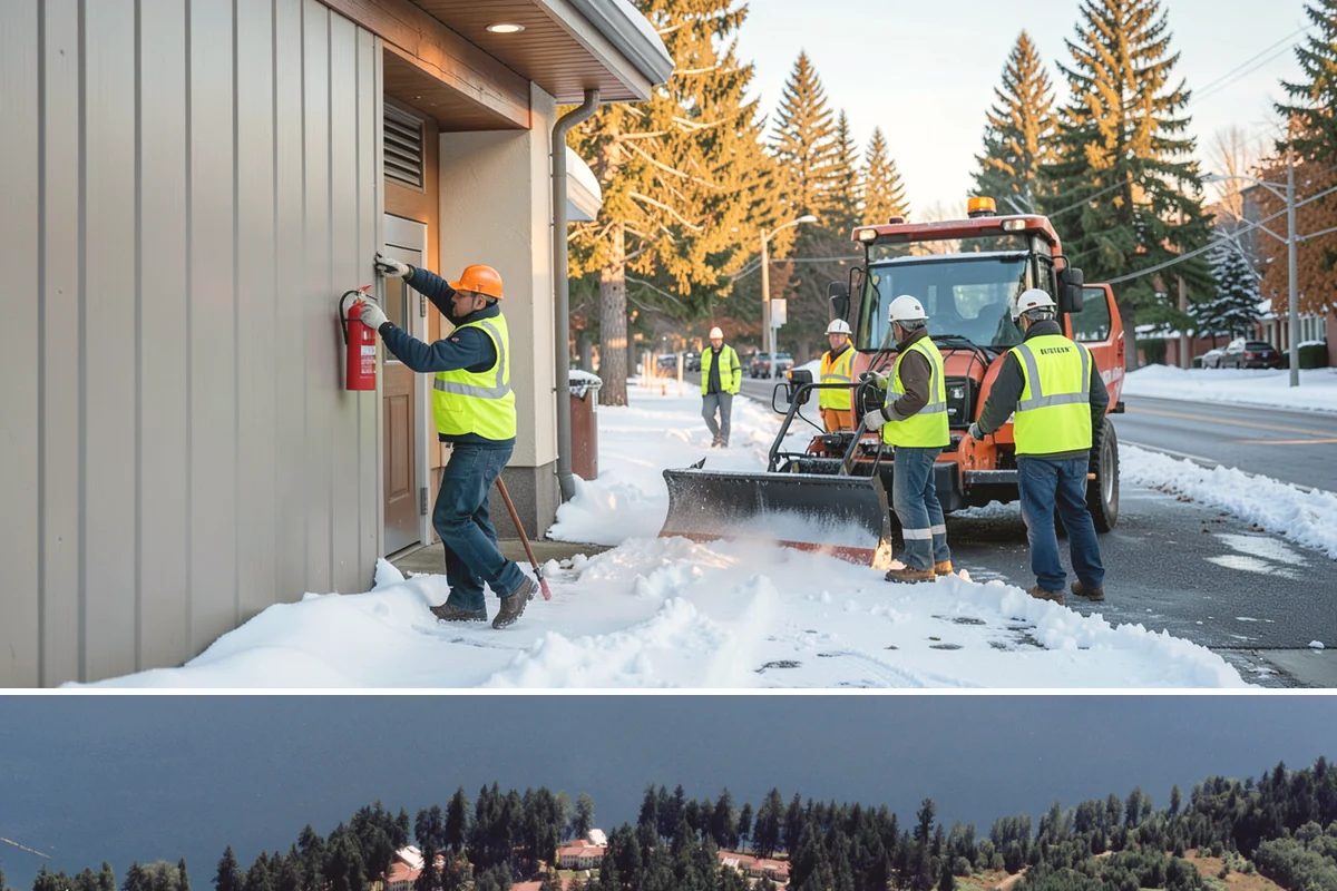 Stair Repairs in Lakewood, Pierce County, WA - Concrete and mortar stair repairs favor the drier season for proper curing, while timber repairs can proceed in most conditions.