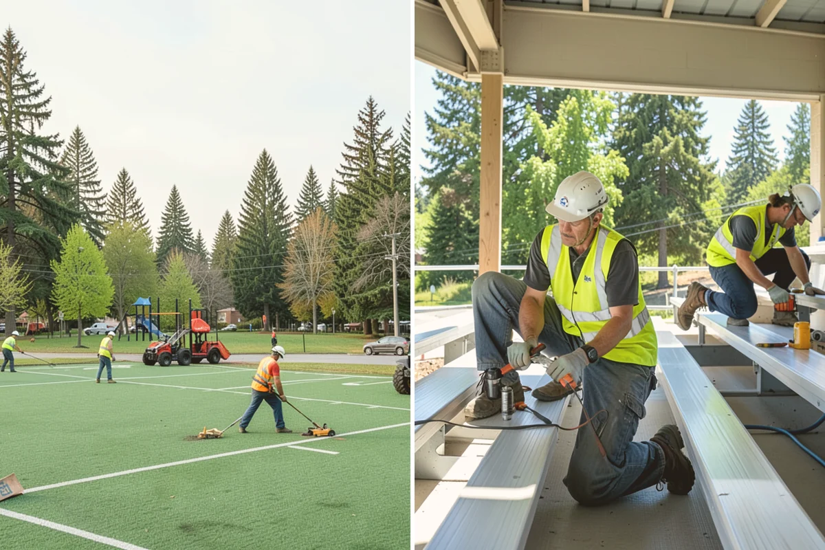 Stair Repairs in Lynnwood, Snohomish County, WA - Assess tread, riser, and base conditions for hazards