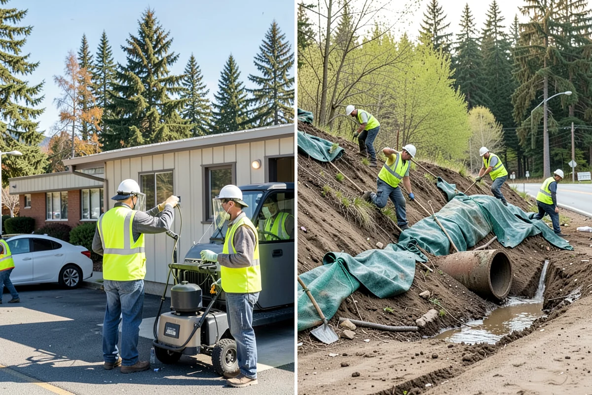 Stair Repairs in Normandy Park, King County, WA - Assess tread, riser, and base conditions for hazards