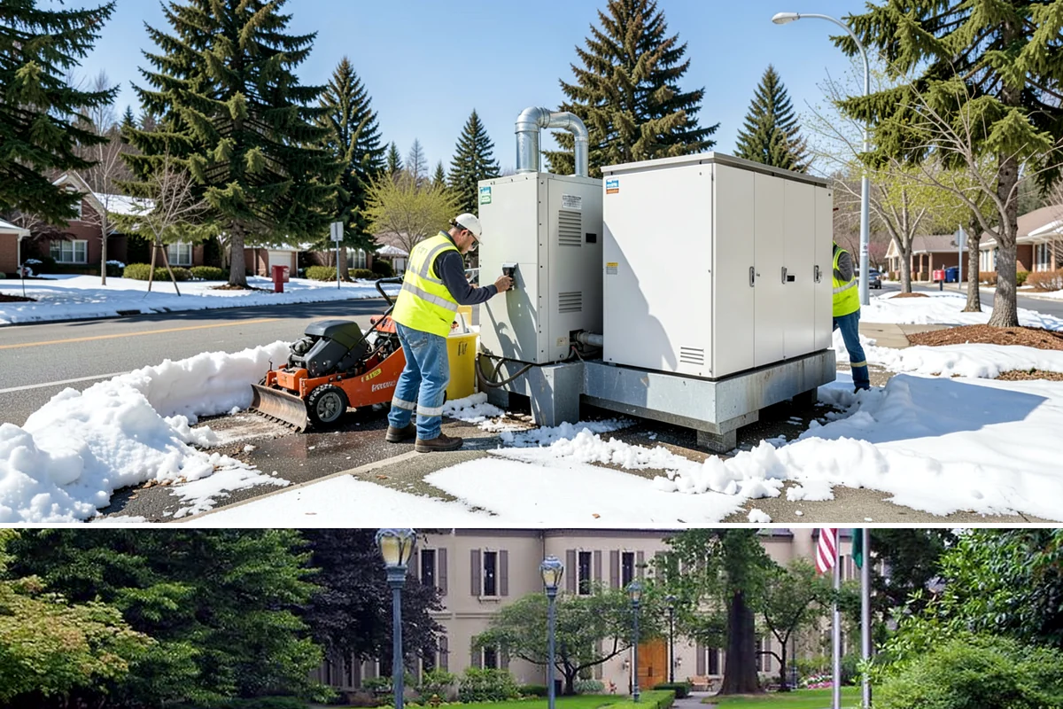 Stair Repairs in Woodinville, King County, WA - Concrete and mortar stair repairs favor the drier season for proper curing, while timber repairs can proceed in most conditions.