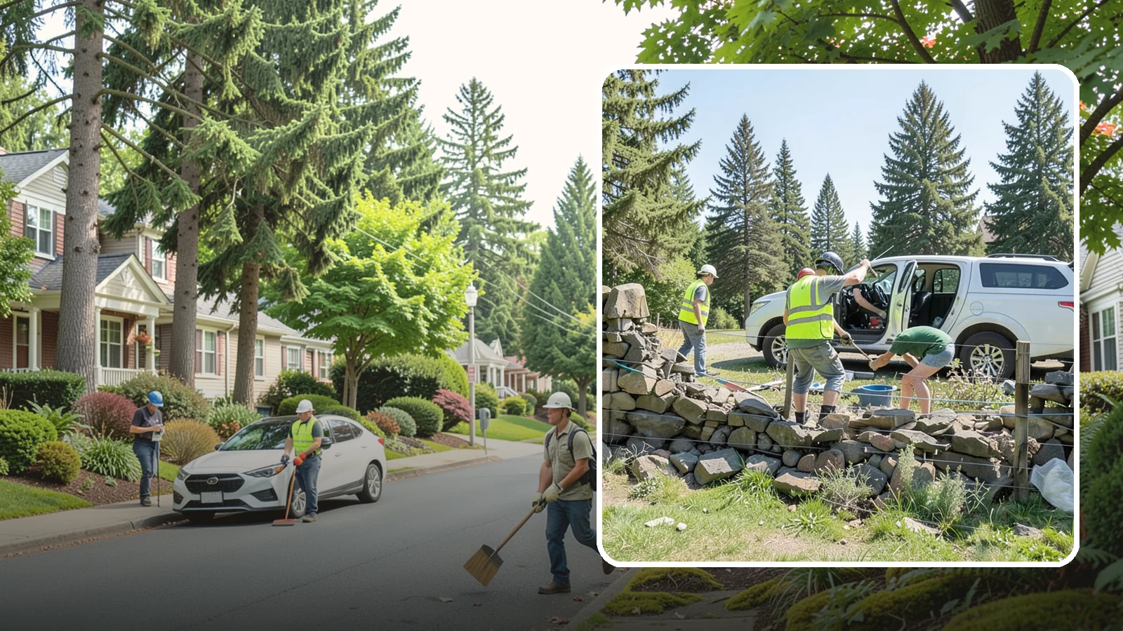 Stone Wall Repairs in Beaux Arts Village, King County, WA - We repoint and rebuild mortared and dry-stacked stone walls at parks, memorials, and historic sites.