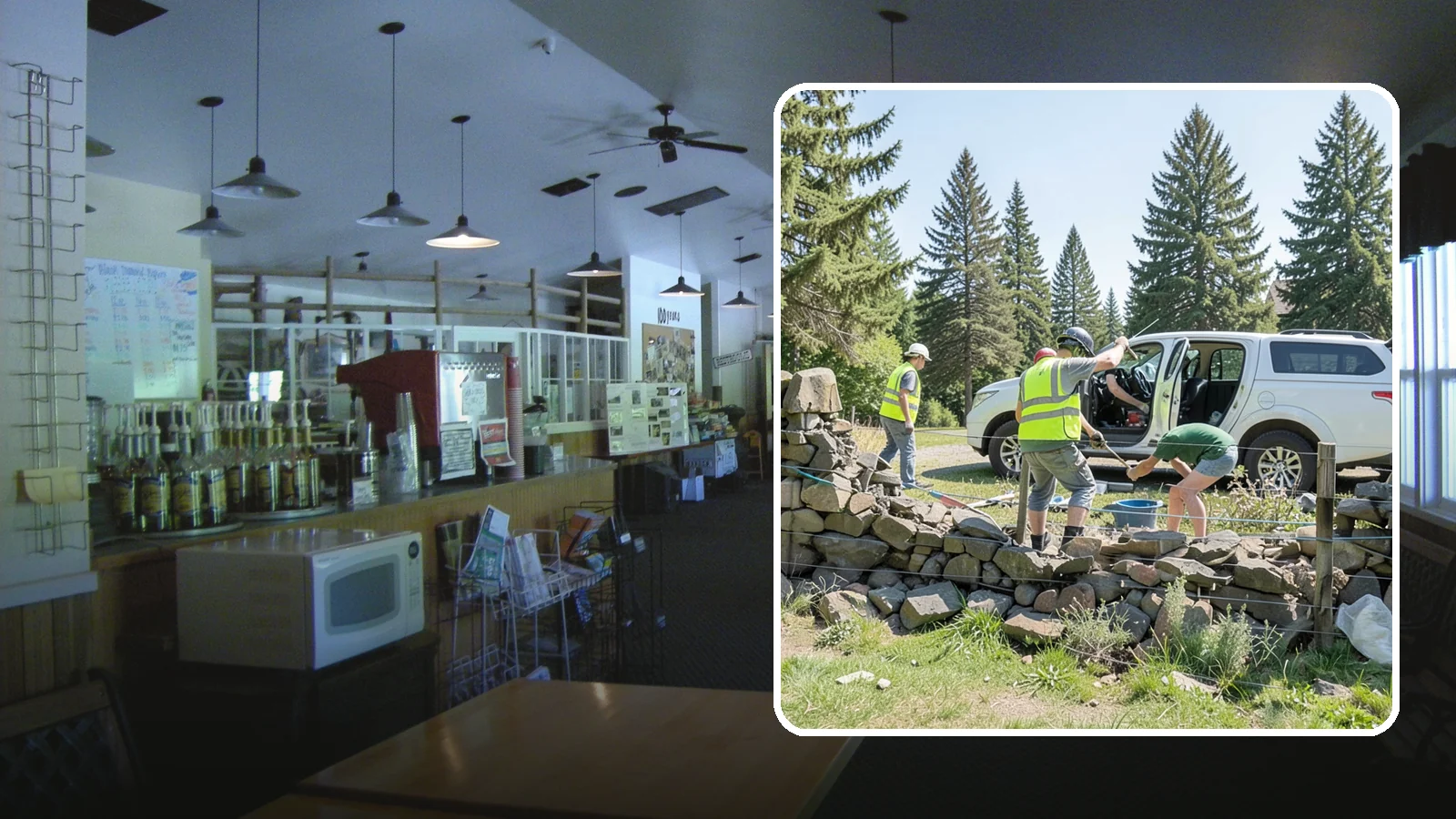 Stone Wall Repairs in Black Diamond, King County, WA - We repoint and rebuild mortared and dry-stacked stone walls at parks, memorials, and historic sites.