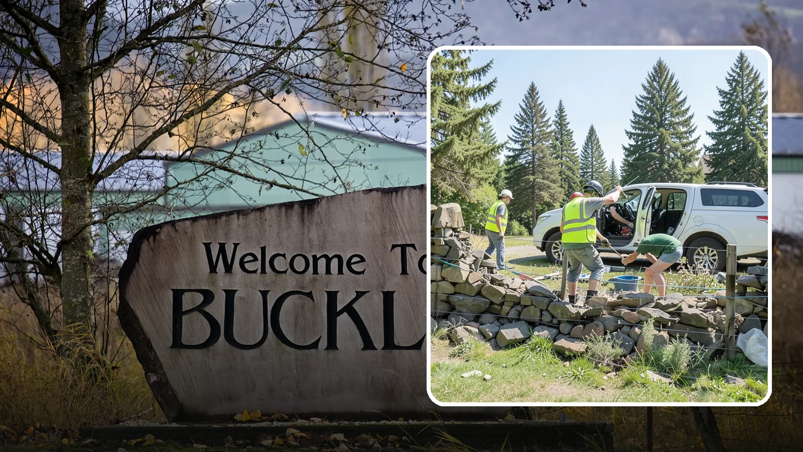 Stone Wall Repairs in Buckley, Pierce County, WA - We repoint and rebuild mortared and dry-stacked stone walls at parks, memorials, and historic sites.