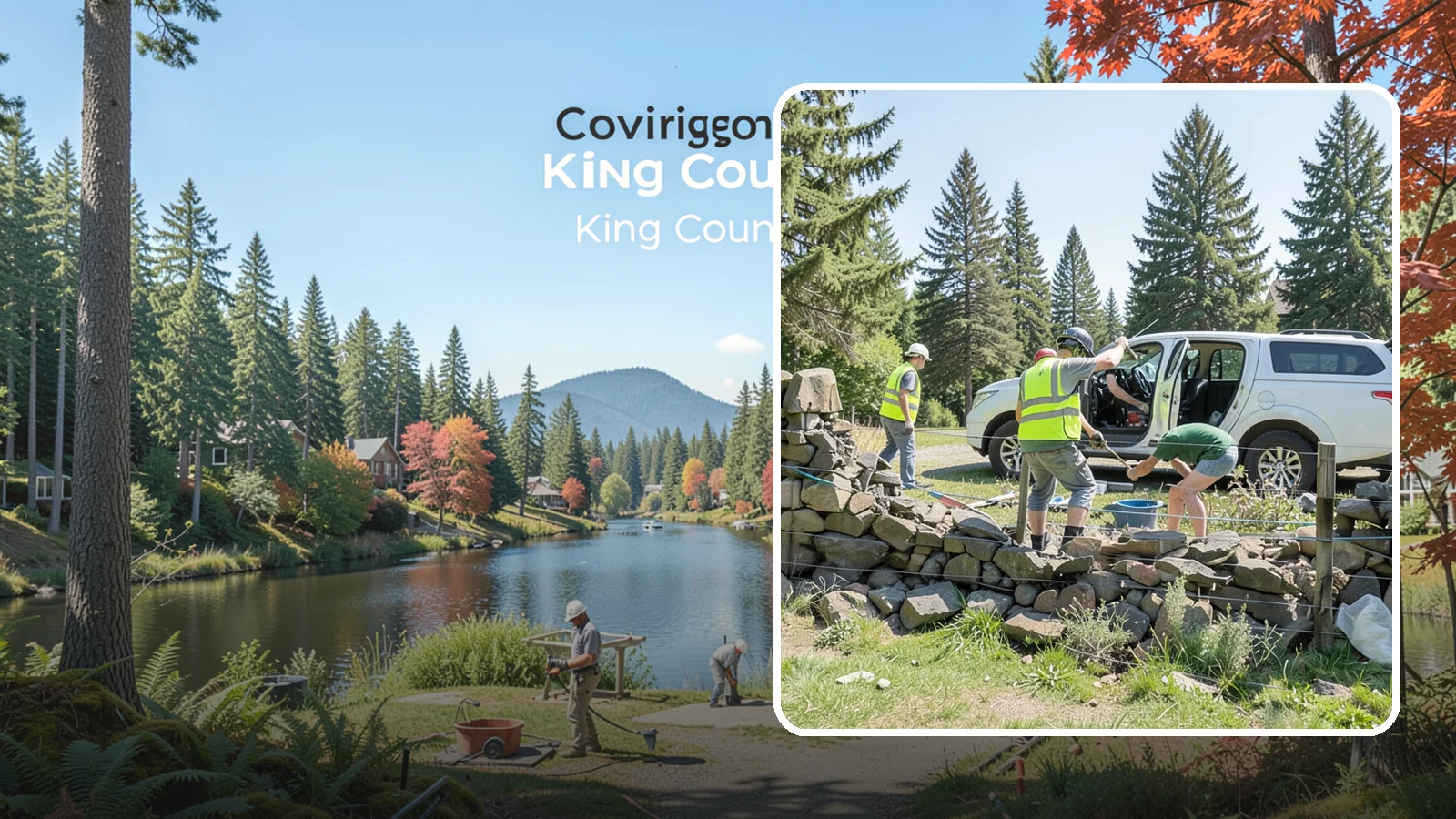 Stone Wall Repairs in Covington, King County, WA - We repoint and rebuild mortared and dry-stacked stone walls at parks, memorials, and historic sites.