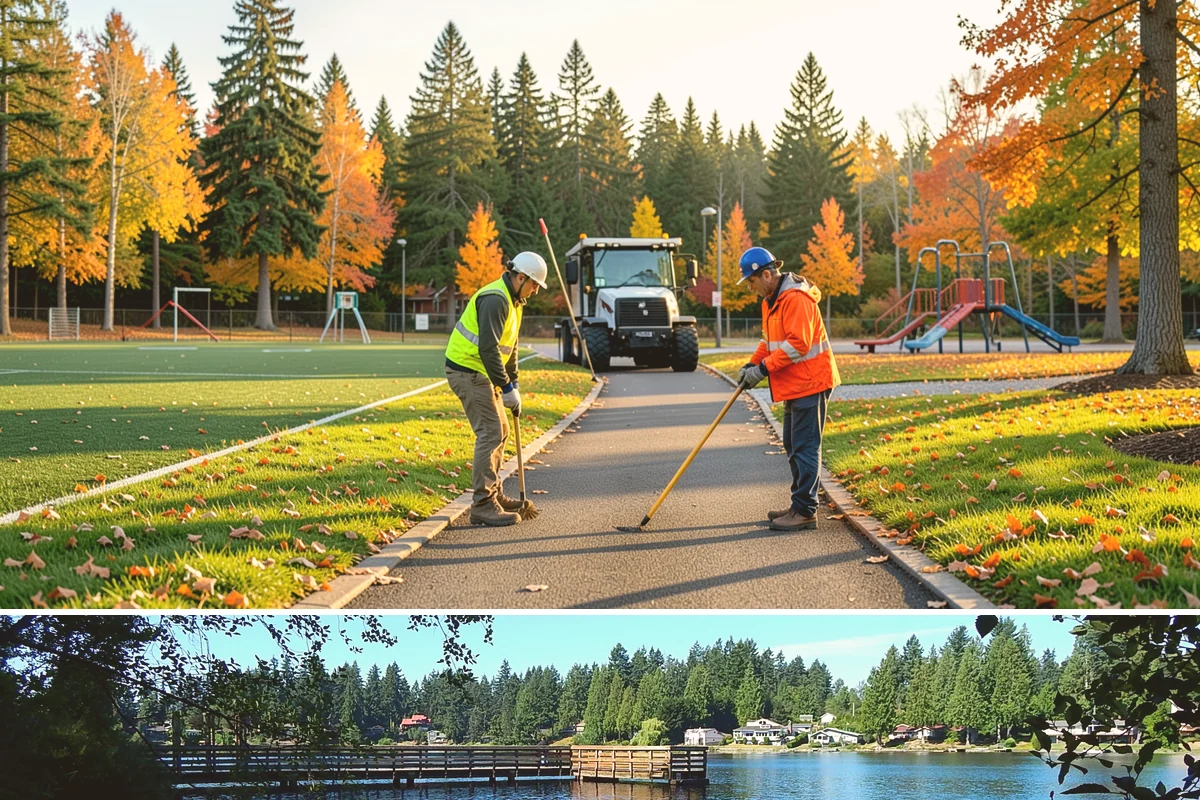 Stone Wall Repairs in Federal Way, King County, WA - Mortar repointing and rebuilding favor drier, mild conditions so mortar cures properly without freeze or wash-out risk.