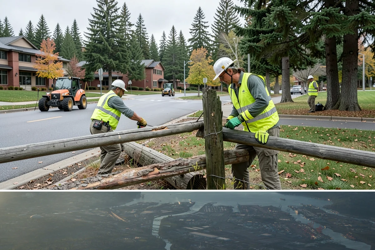 Stone Wall Repairs in Fife, Pierce County, WA - Mortar repointing and rebuilding favor drier, mild conditions so mortar cures properly without freeze or wash-out risk.