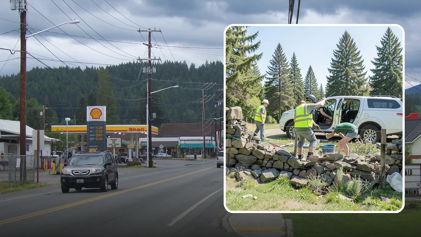 Stone Wall Repairs in Granite Falls, Snohomish County, WA - We repoint and rebuild mortared and dry-stacked stone walls at parks, memorials, and historic sites.
