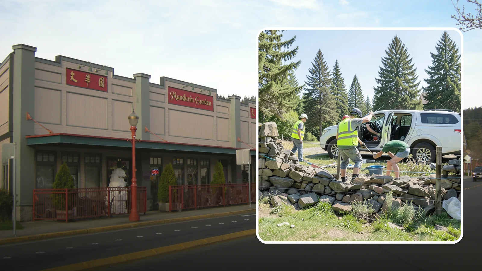 Stone Wall Repairs in Issaquah, King County, WA - We repoint and rebuild mortared and dry-stacked stone walls at parks, memorials, and historic sites.