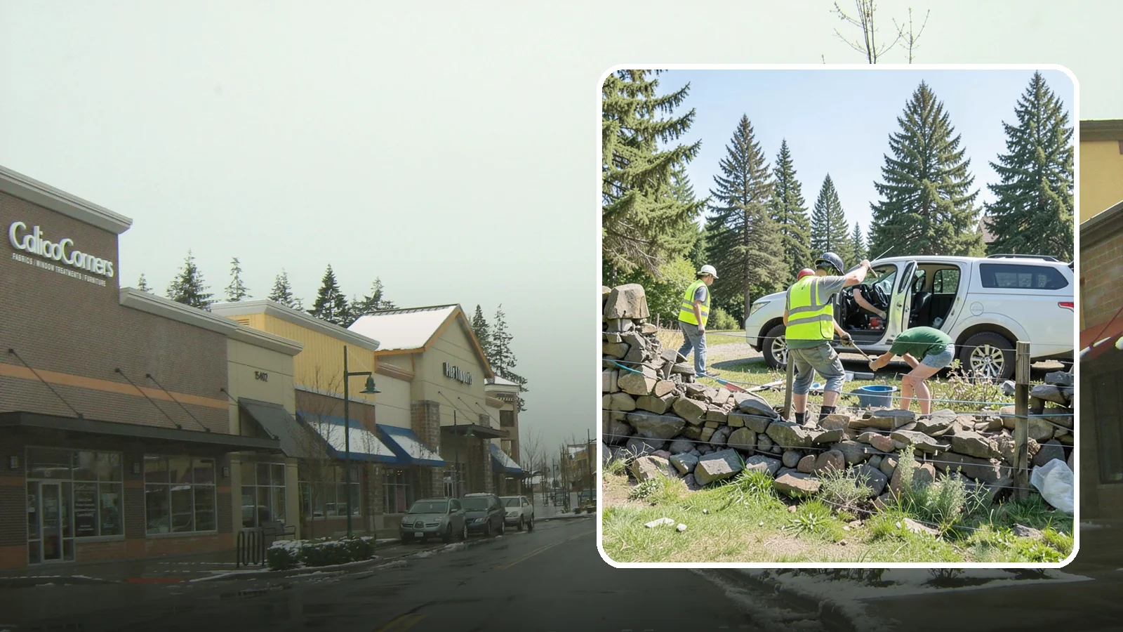 Stone Wall Repairs in Mill Creek, Snohomish County, WA - We repoint and rebuild mortared and dry-stacked stone walls at parks, memorials, and historic sites.