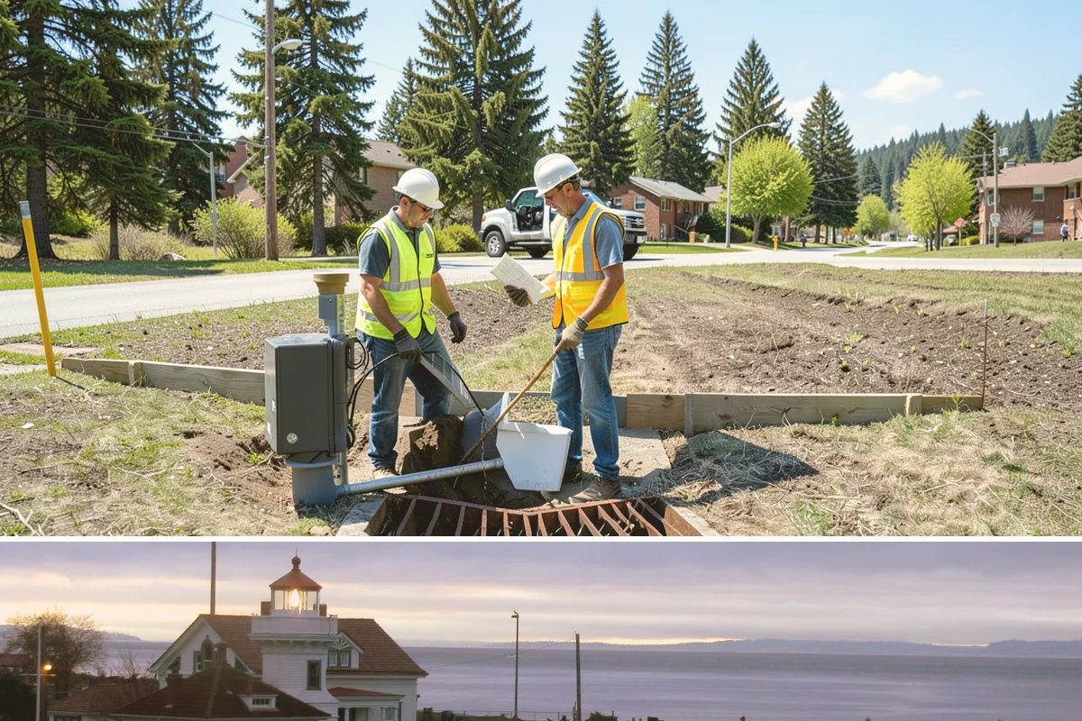 Stone Wall Repairs in Mukilteo, Snohomish County, WA - Mortar repointing and rebuilding favor drier, mild conditions so mortar cures properly without freeze or wash-out risk.