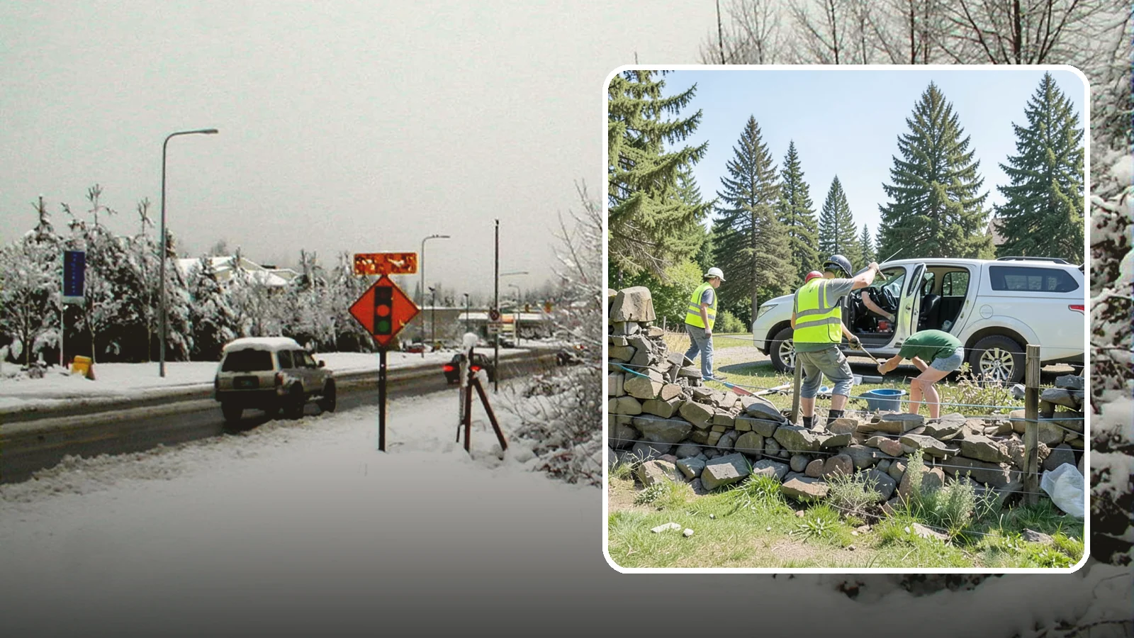 Stone Wall Repairs in Newcastle, King County, WA - We repoint and rebuild mortared and dry-stacked stone walls at parks, memorials, and historic sites.