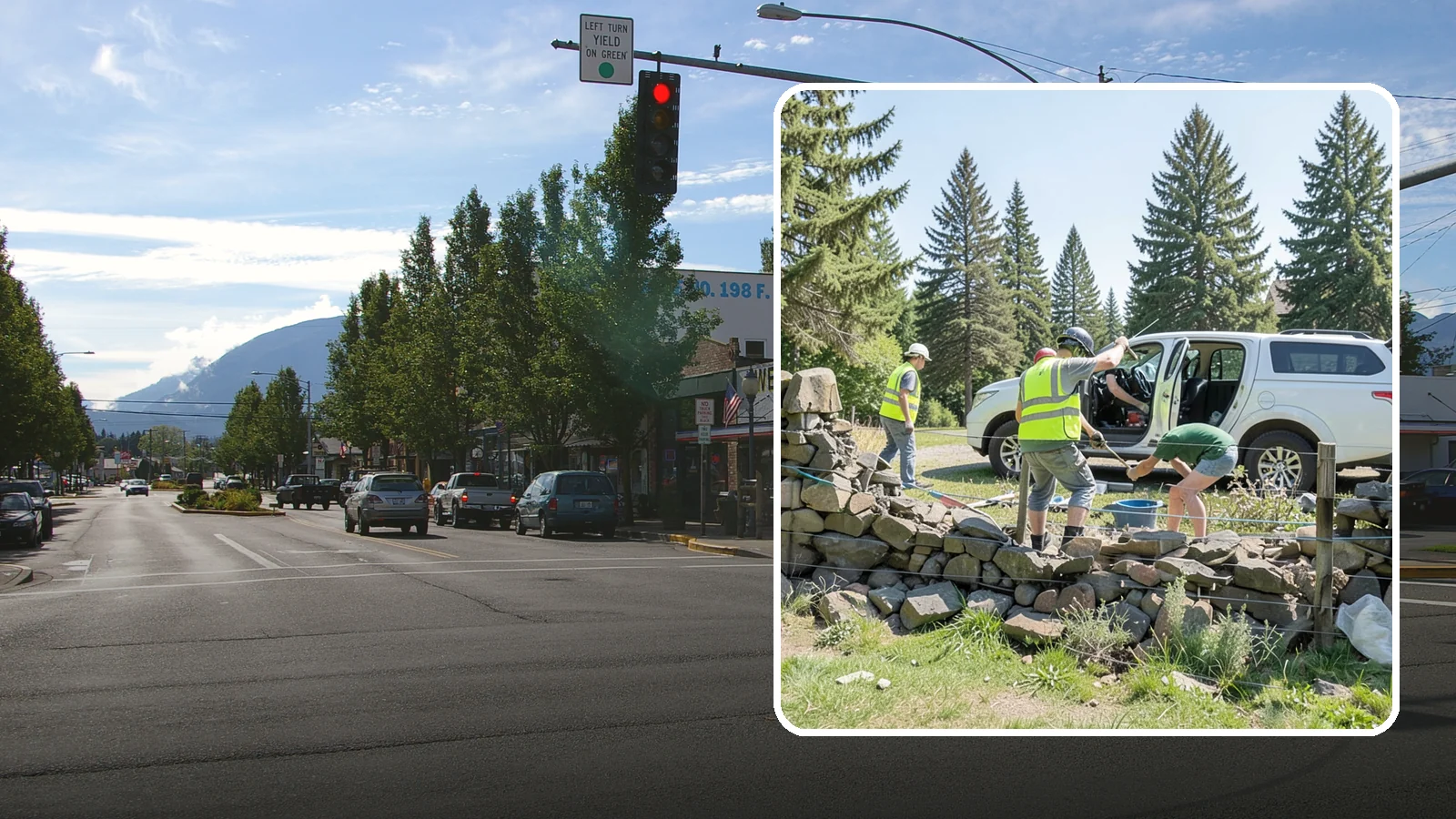 Stone Wall Repairs in North Bend, King County, WA - We repoint and rebuild mortared and dry-stacked stone walls at parks, memorials, and historic sites.
