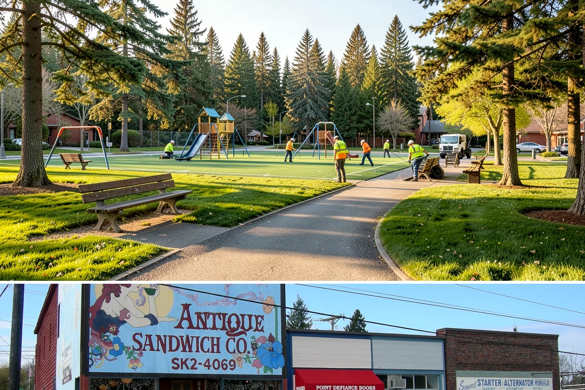 Stone Wall Repairs in Ruston, Pierce County, WA - Mortar repointing and rebuilding favor drier, mild conditions so mortar cures properly without freeze or wash-out risk.