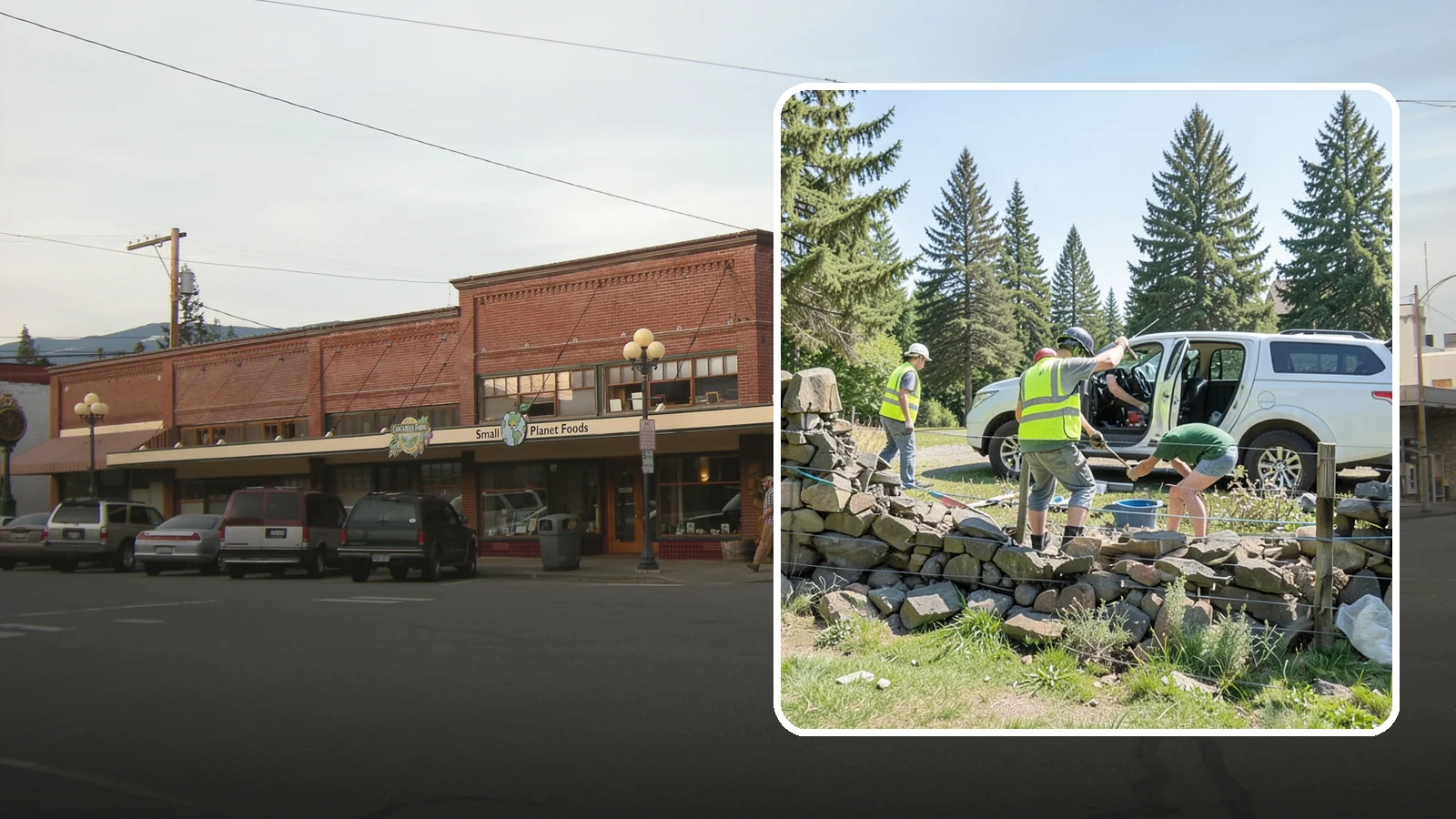 Stone Wall Repairs in Sedro-Woolley, Skagit County, WA - We repoint and rebuild mortared and dry-stacked stone walls at parks, memorials, and historic sites.