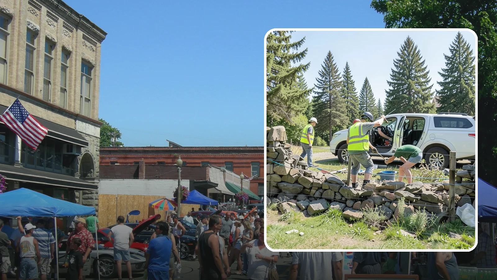 Stone Wall Repairs in Snohomish, Snohomish County, WA - We repoint and rebuild mortared and dry-stacked stone walls at parks, memorials, and historic sites.