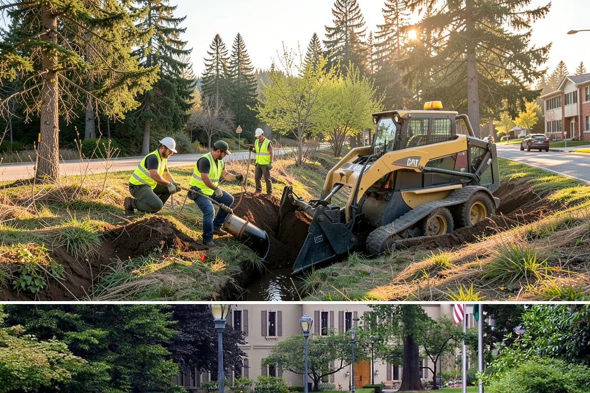 Stone Wall Repairs in Woodinville, King County, WA - Mortar repointing and rebuilding favor drier, mild conditions so mortar cures properly without freeze or wash-out risk.