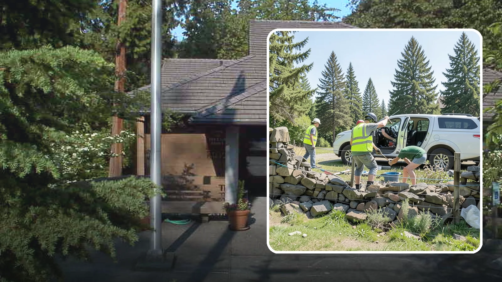 Stone Wall Repairs in Yarrow Point, King County, WA - We repoint and rebuild mortared and dry-stacked stone walls at parks, memorials, and historic sites.