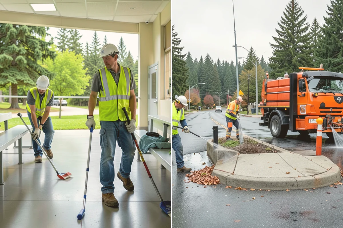 Stop Sign Installation in Algona, King County, WA - Verify approved location, height, and offset with the traffic authority