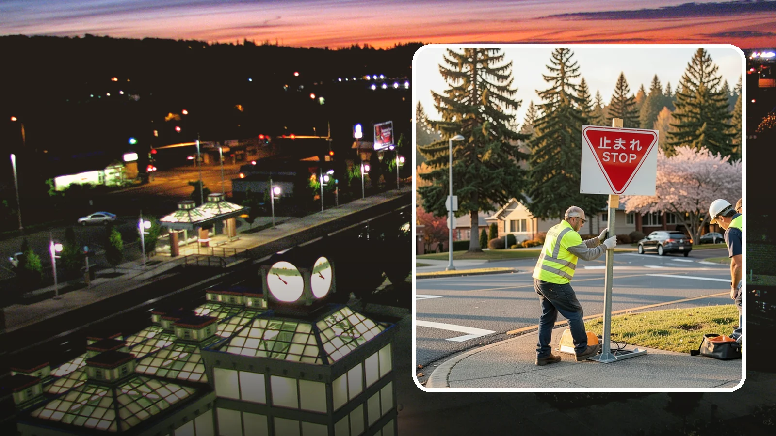 Stop Sign Installation in Auburn, King County, WA - Installation of regulatory stop signs to MUTCD placement and height specifications for safe intersection control.