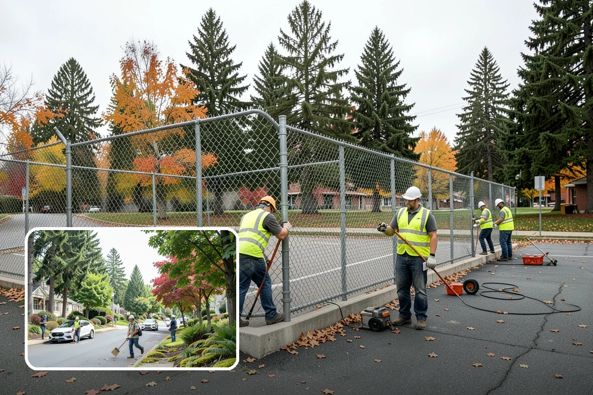Stop Sign Installation in Beaux Arts Village, King County, WA - Delivers regulatory signage that meets MUTCD placement and visibility rules