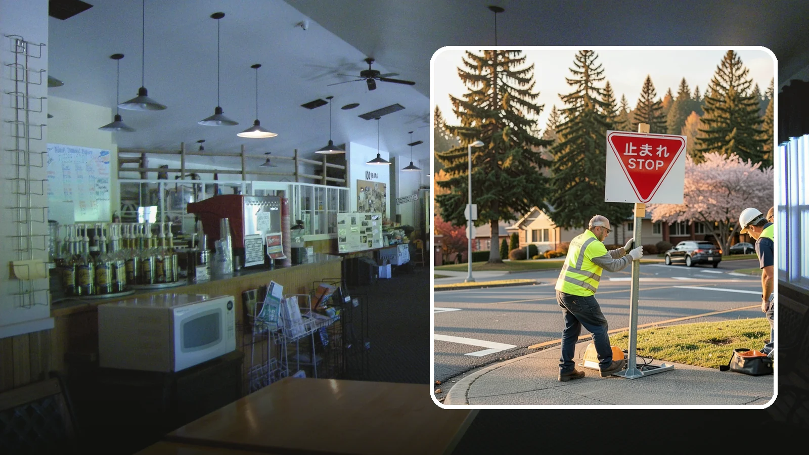 Stop Sign Installation in Black Diamond, King County, WA - Installation of regulatory stop signs to MUTCD placement and height specifications for safe intersection control.