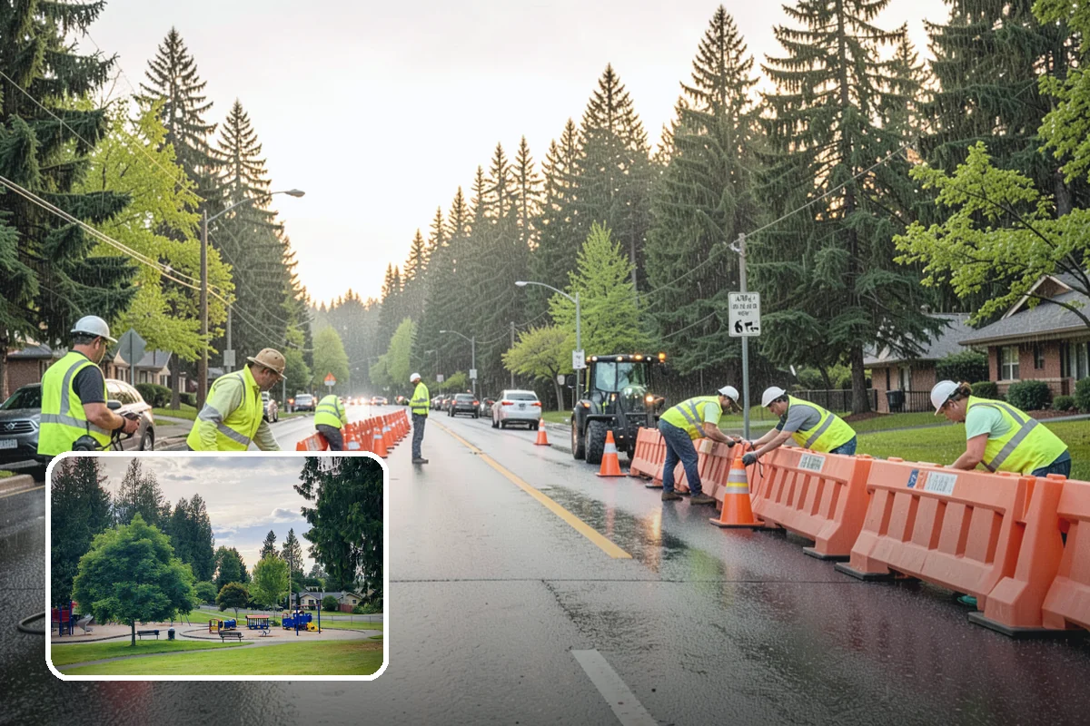Stop Sign Installation in Bonney Lake, Pierce County, WA - Delivers regulatory signage that meets MUTCD placement and visibility rules
