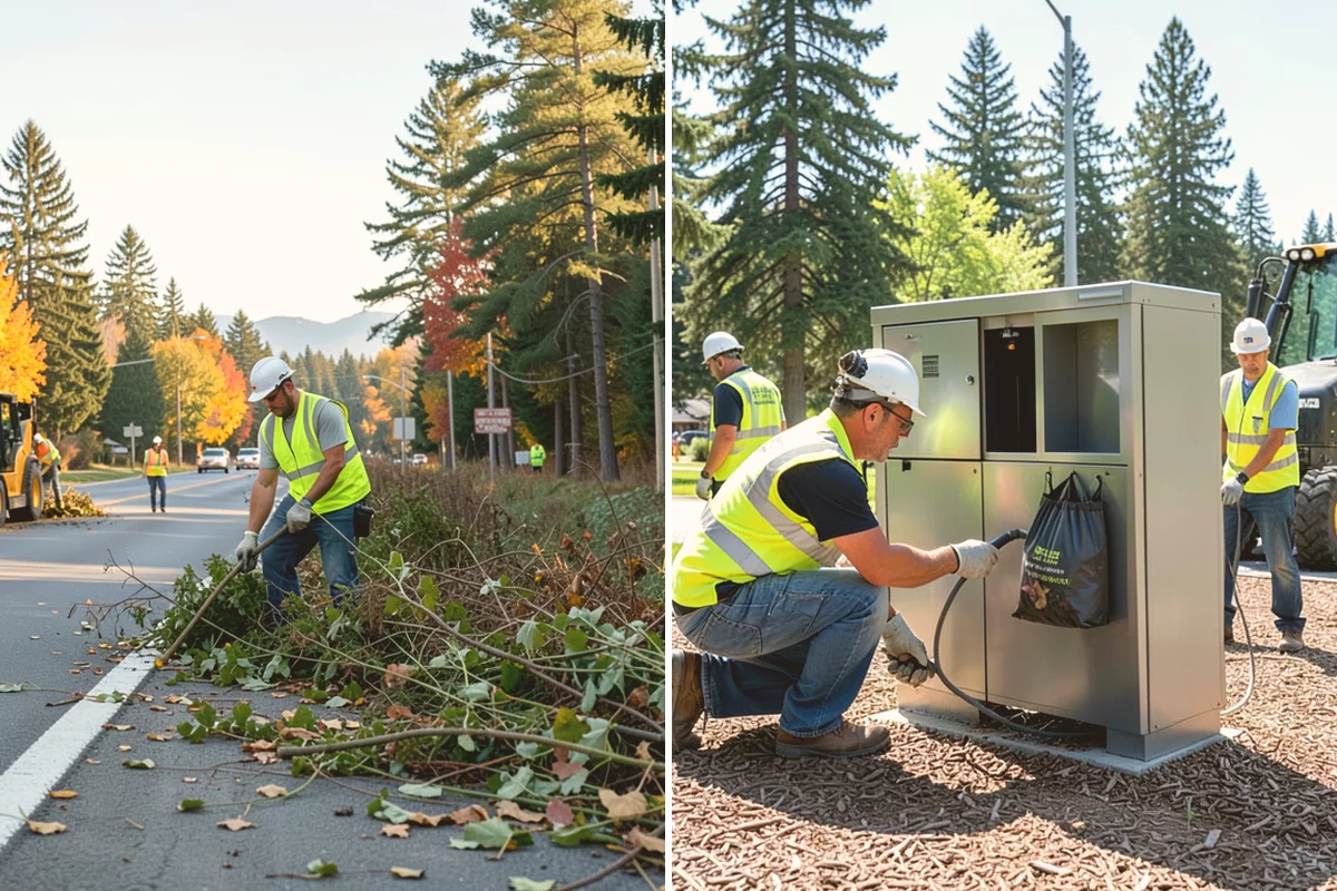 Stop Sign Installation in Bothell, King County, WA - Verify approved location, height, and offset with the traffic authority