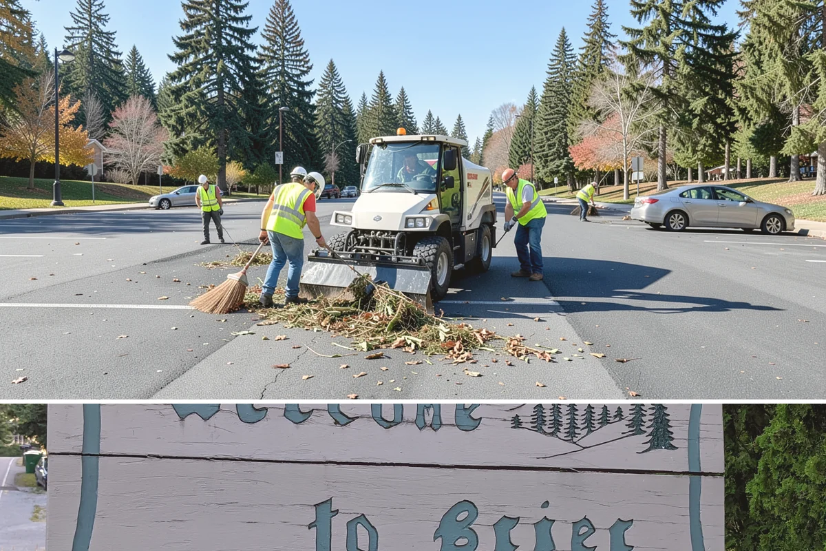 Stop Sign Installation in Brier, Snohomish County, WA - Stop sign installations are handled throughout the year, with foundation work scheduled around drier soil conditions when...