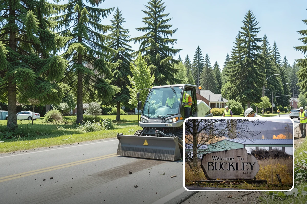 Stop Sign Installation in Buckley, Pierce County, WA - Delivers regulatory signage that meets MUTCD placement and visibility rules
