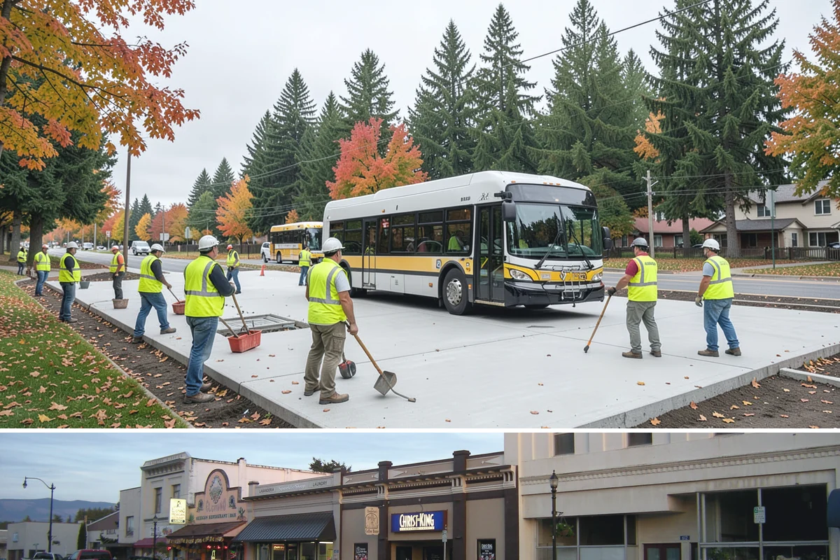Stop Sign Installation in Burlington, Skagit County, WA - Stop sign installations are handled throughout the year, with foundation work scheduled around drier soil conditions when...